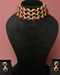Ruby Royale Layered Choker Set