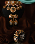 Maharani Navratna Heritage Choker Set
