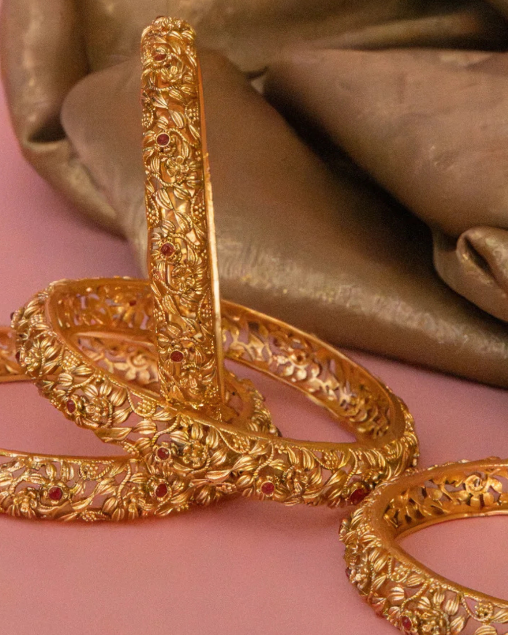 Heritage Gold Bangles