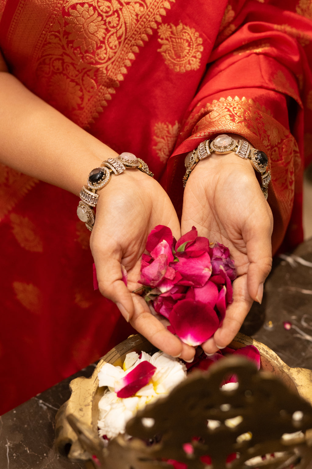 Sabya Inspired Statement Openable Kada