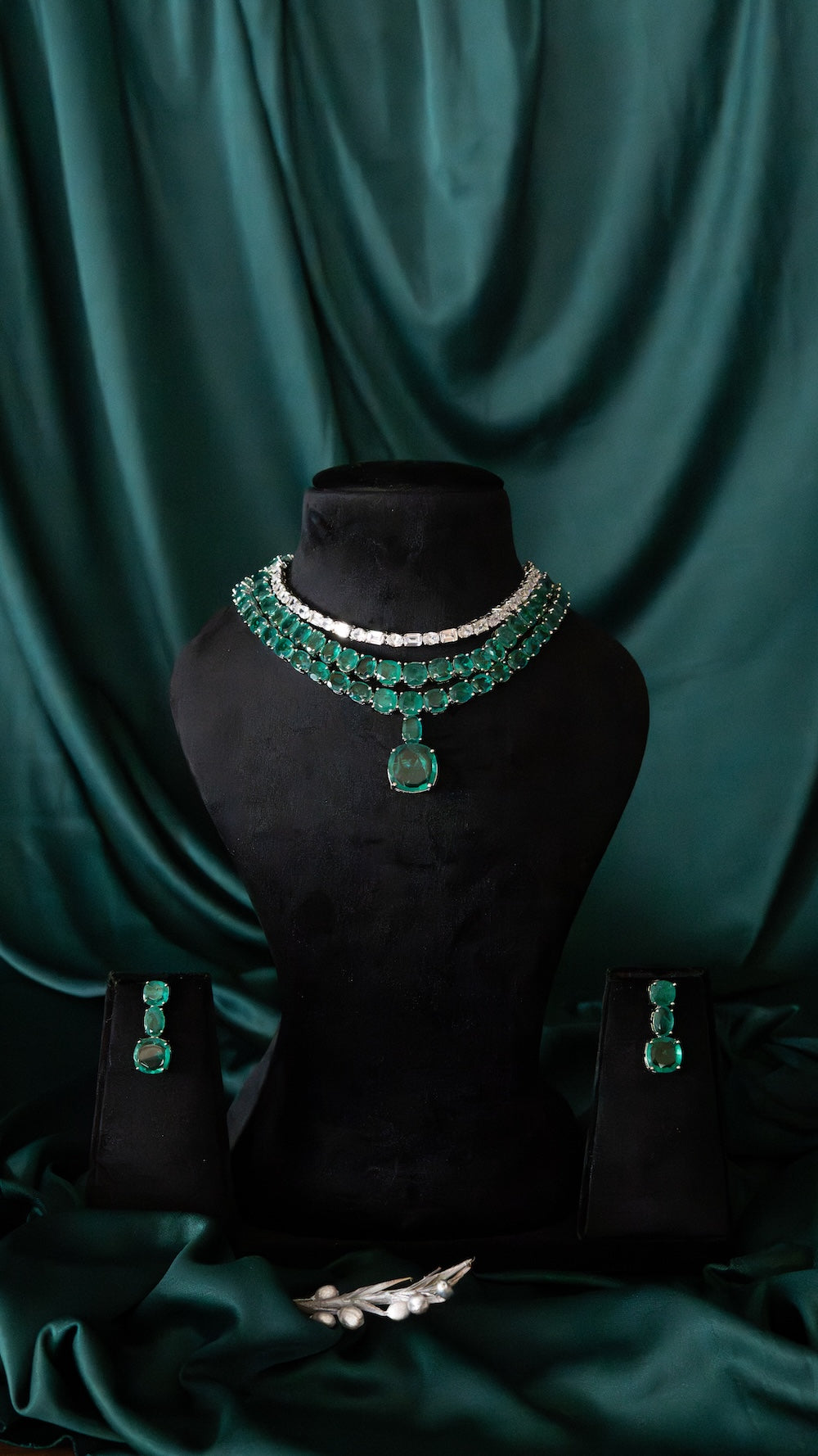 Emerald Luxe Layered Necklace
