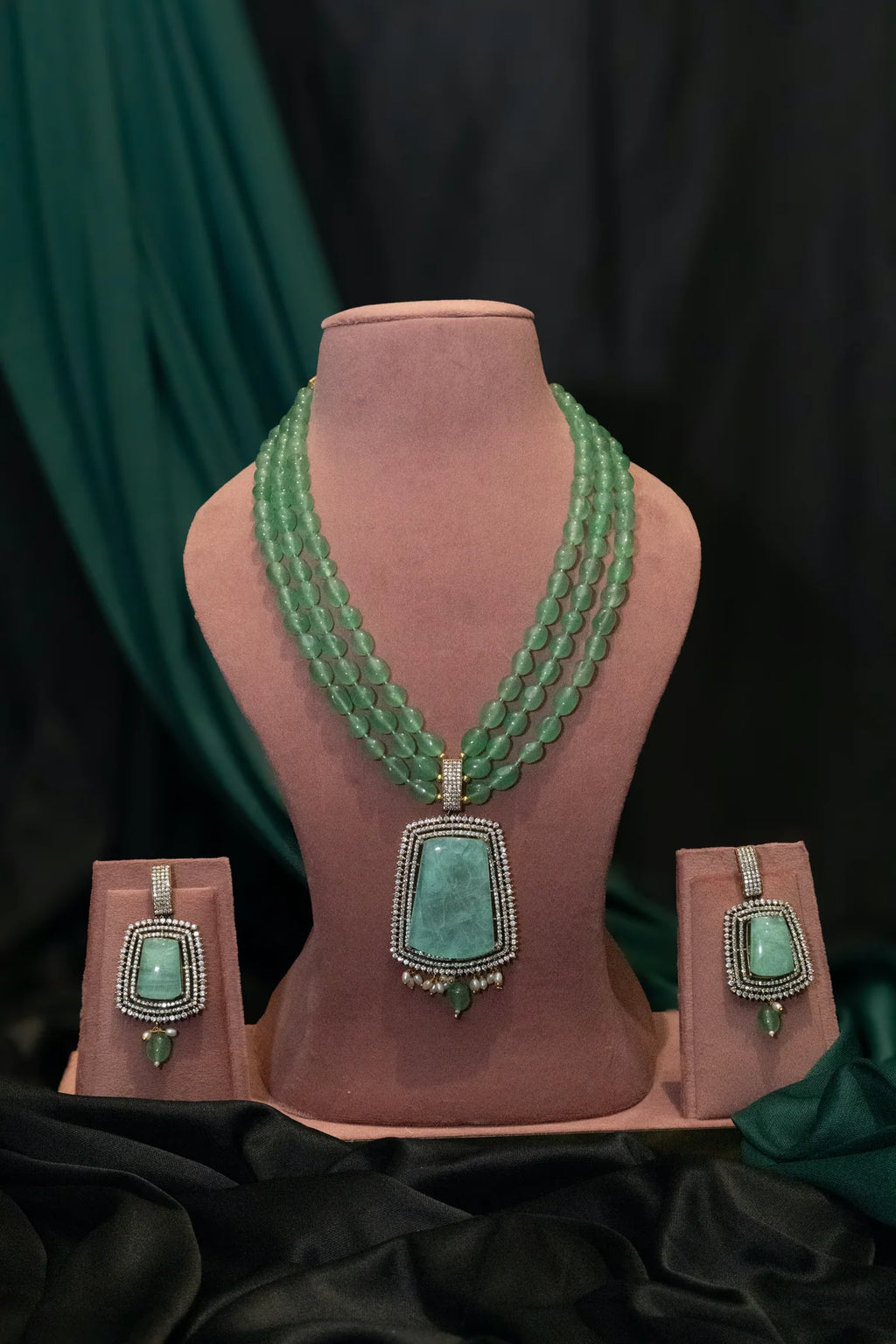 Rose Royale Statement Set