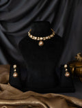Heritage Kundan Polki Meenakari Set