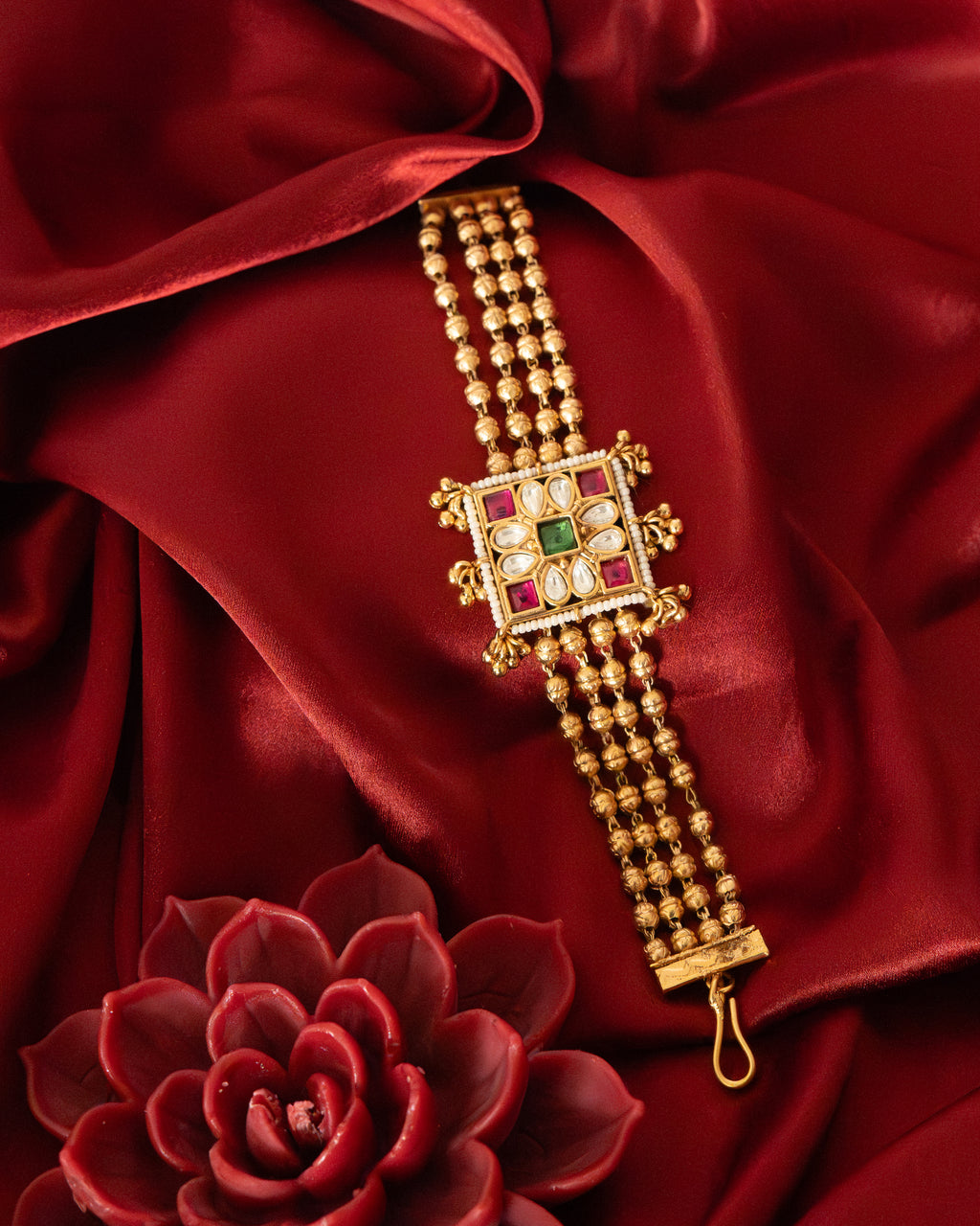 Maharani Beaded Statement Bracelet