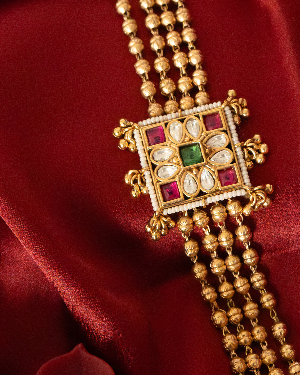 Maharani Beaded Statement Bracelet