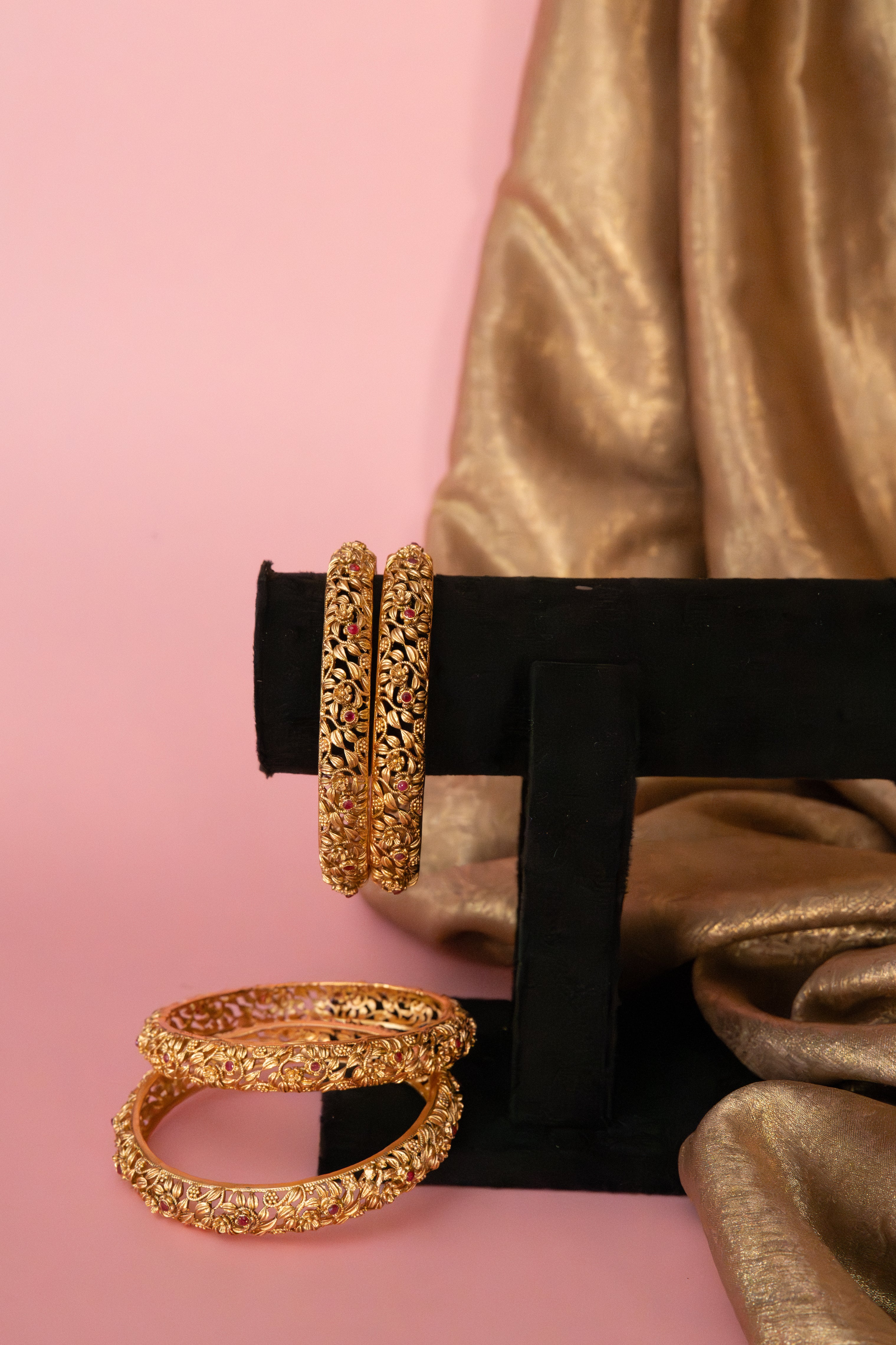 Heritage Gold Bangles