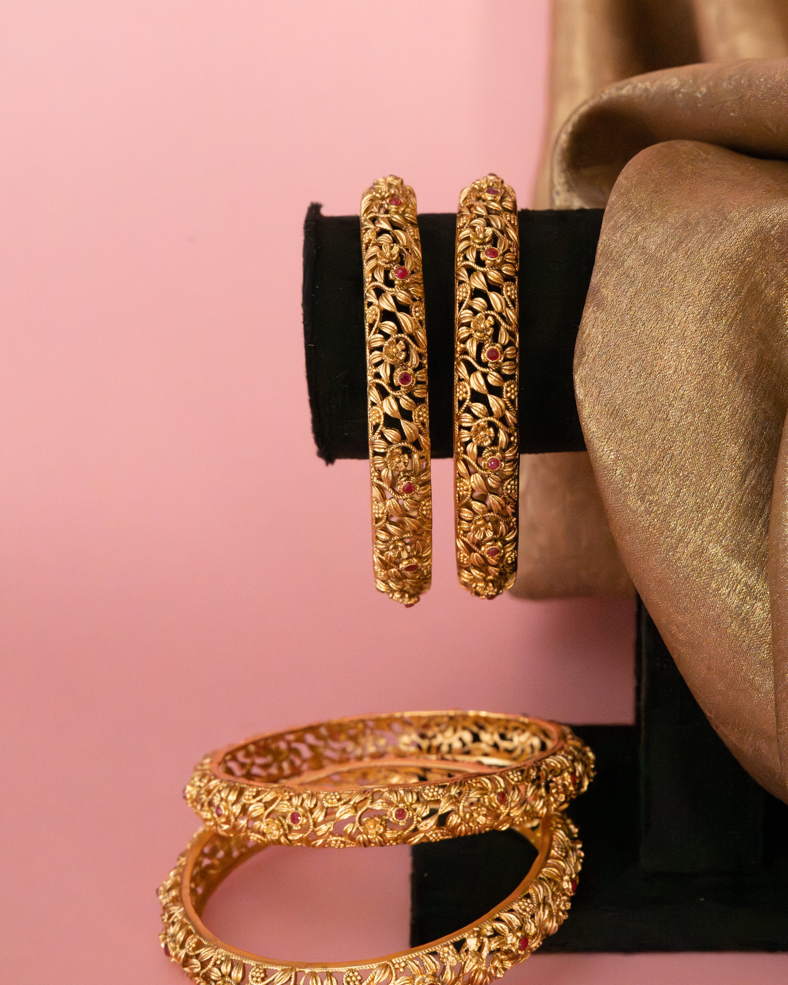 Heritage Gold Bangles