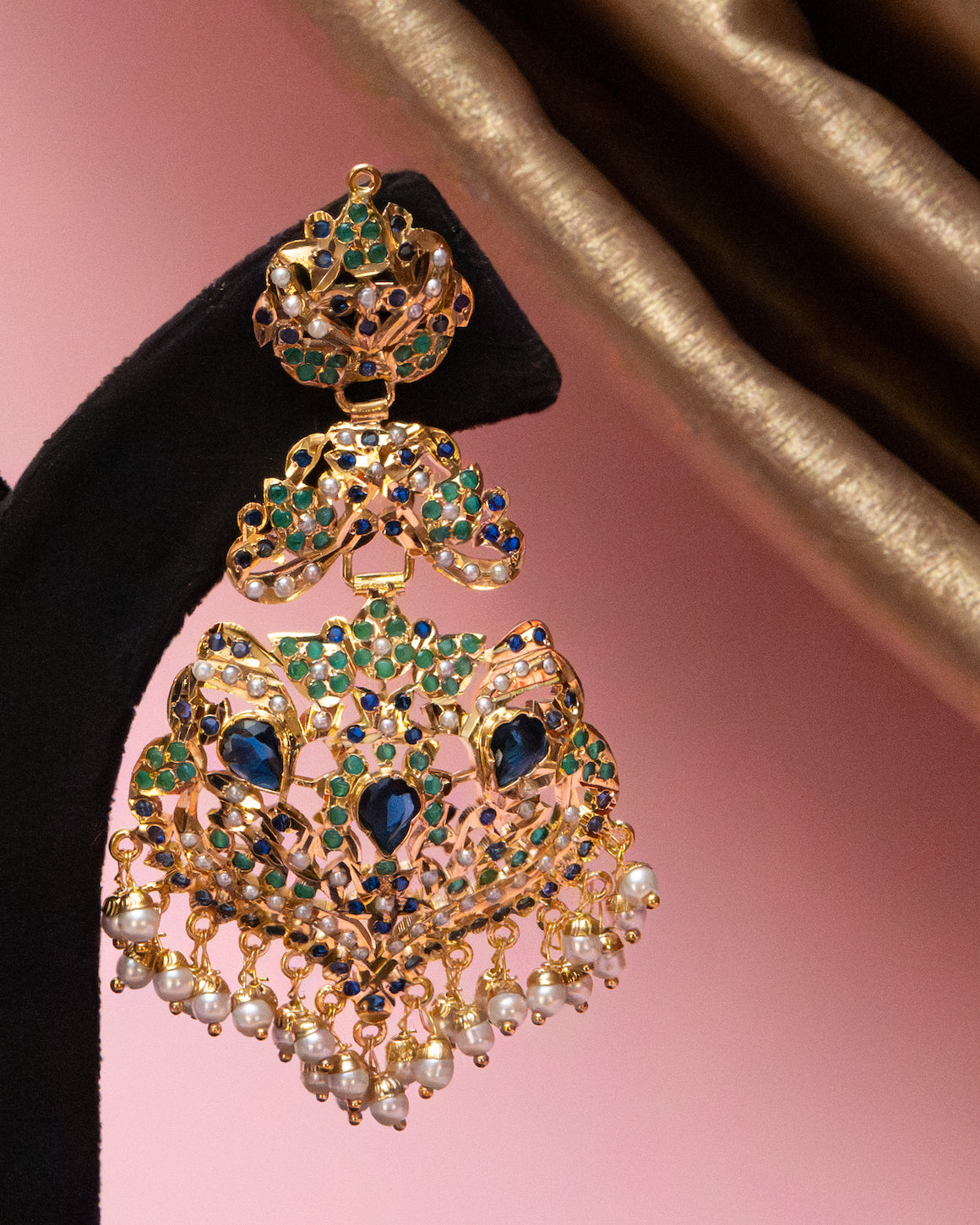 Neelmayuri Jhumka Earrings