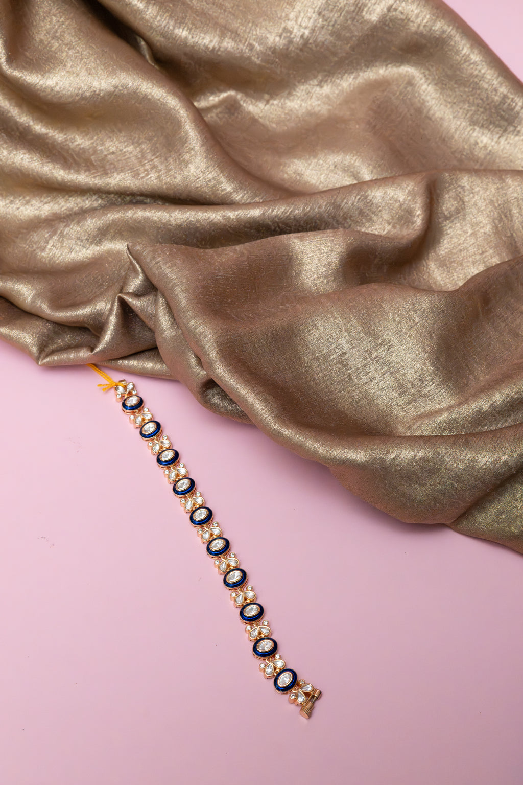 Polki Meenakari Bracelet