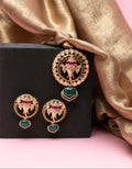 Ganesha Pendant & Earring Set