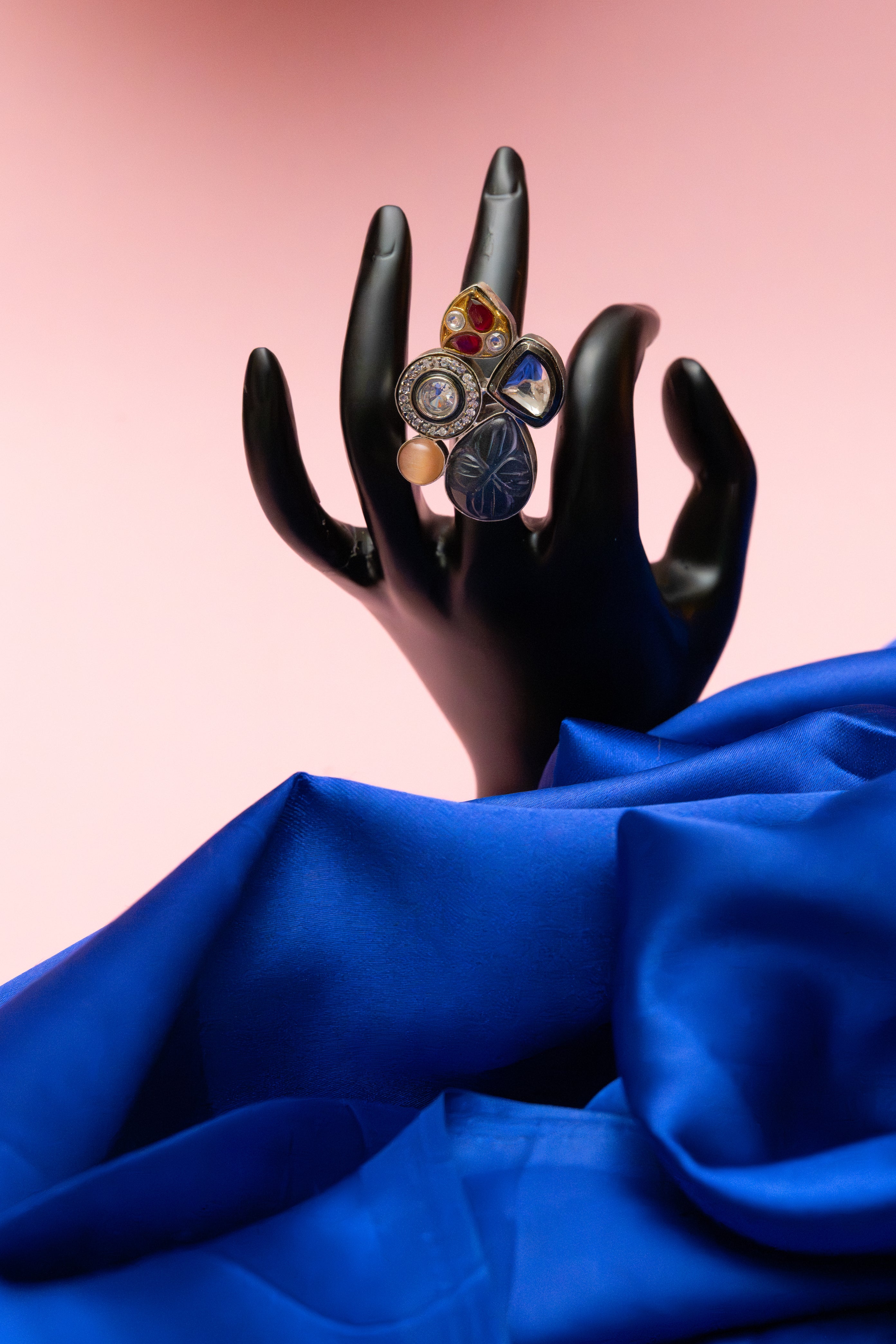 Maharani Mosaic Statement Ring