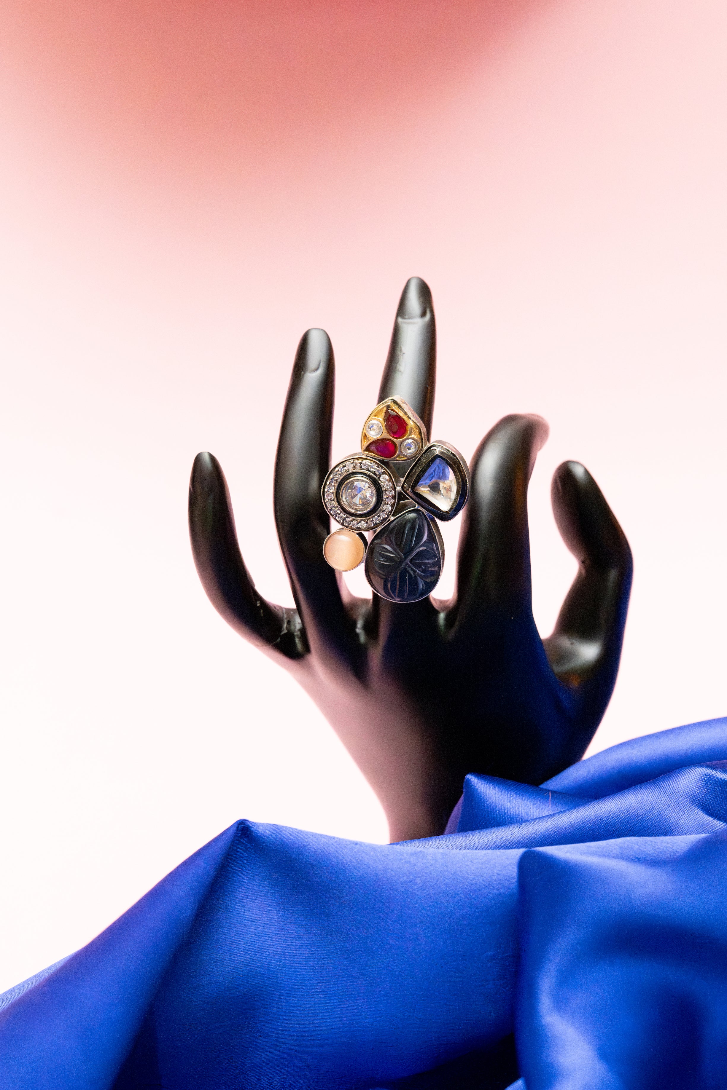 Maharani Mosaic Statement Ring