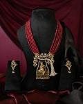Vrindavan Ruby Heirloom Set
