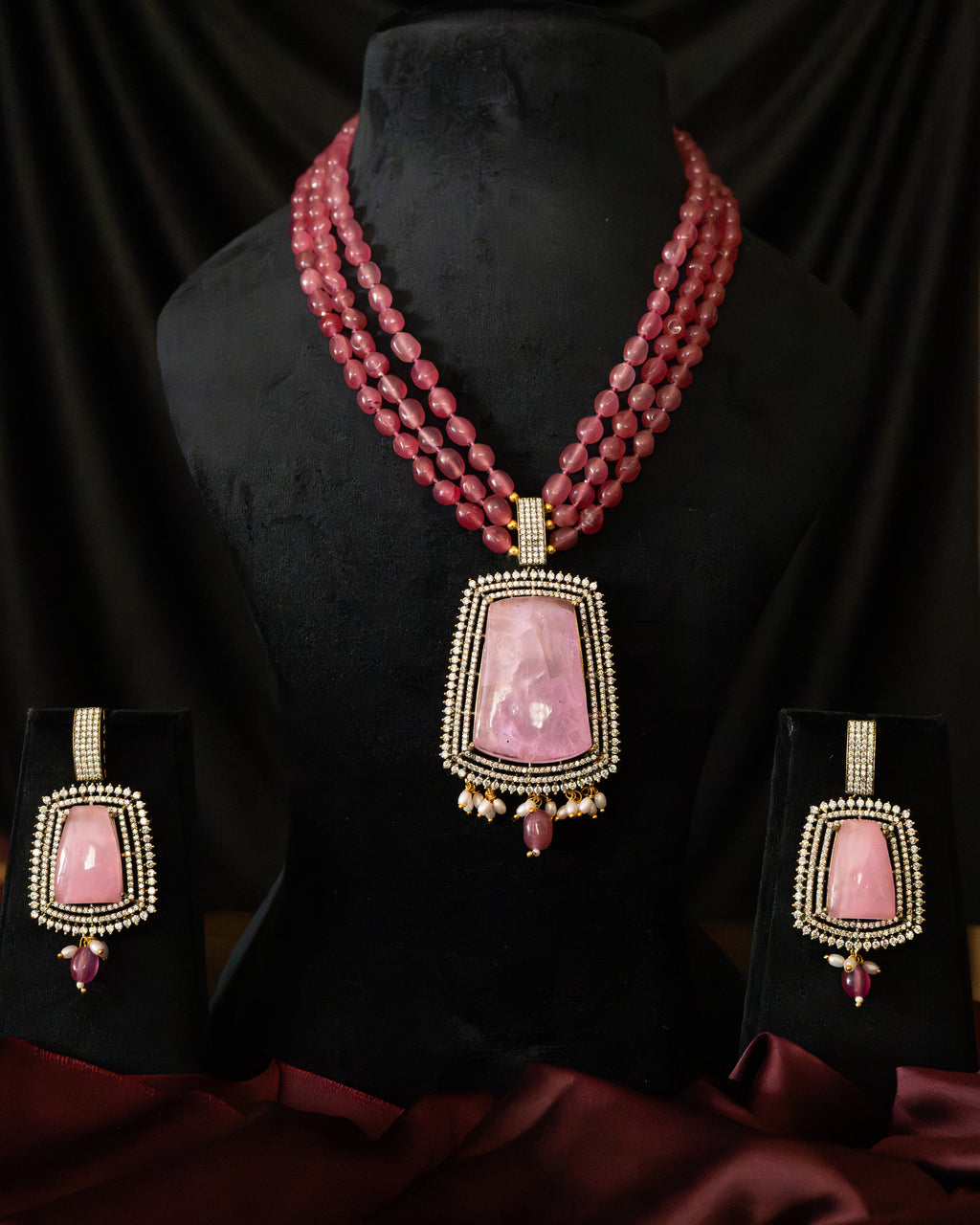 Rose Royale Statement Set