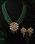 Emerald Noor Polki Set