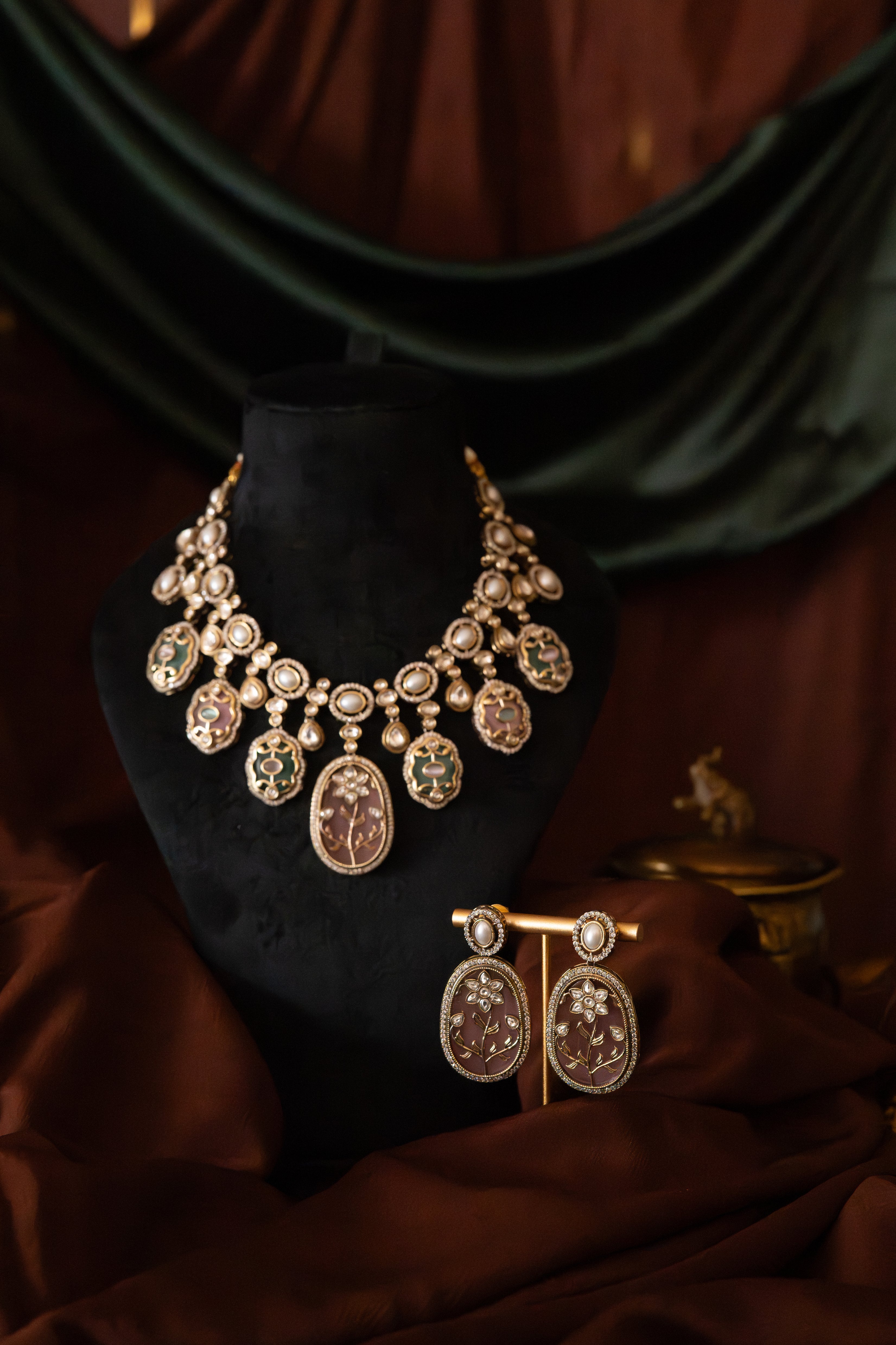 Viraasat Flora Heritage Necklace