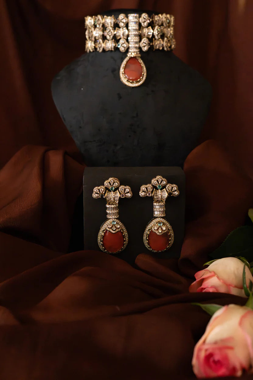 Crimson Royale Choker Set