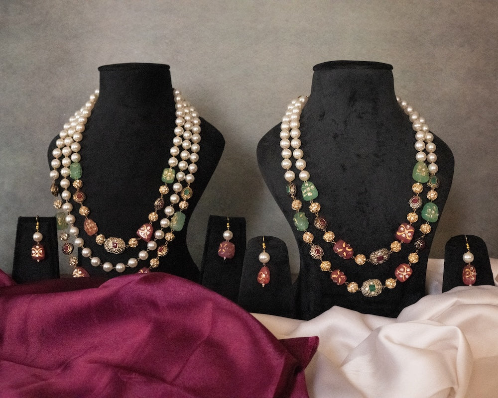 Riwaayat Pearl Double Layer Set