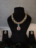 Handcrafted Meenakari Multicolored Statement Set