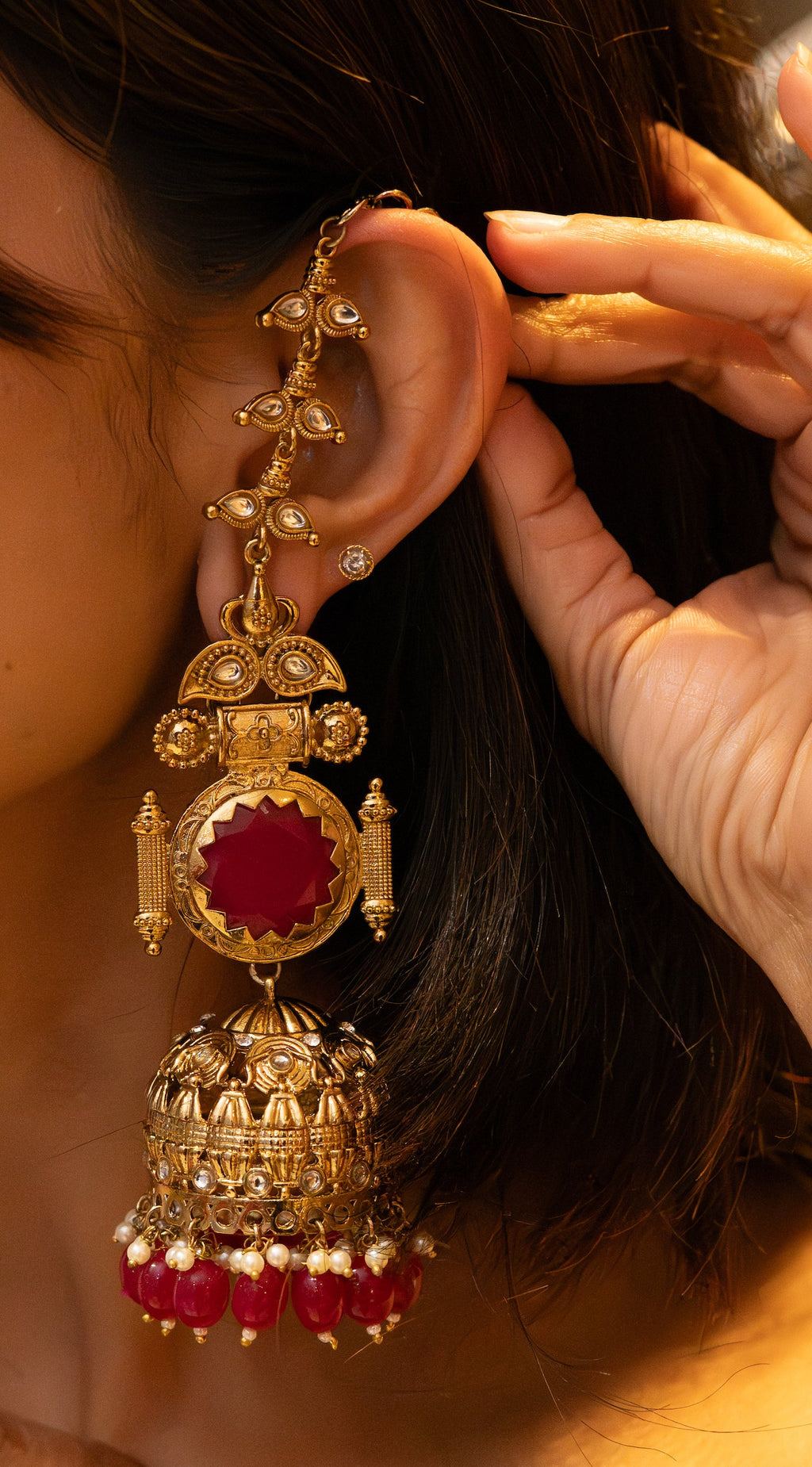 Neelam Gulnaar Jhumka Drops