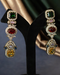 Navratna Royale Cascade Earrings