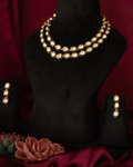 Classic Emerald Kundan Layered Set
