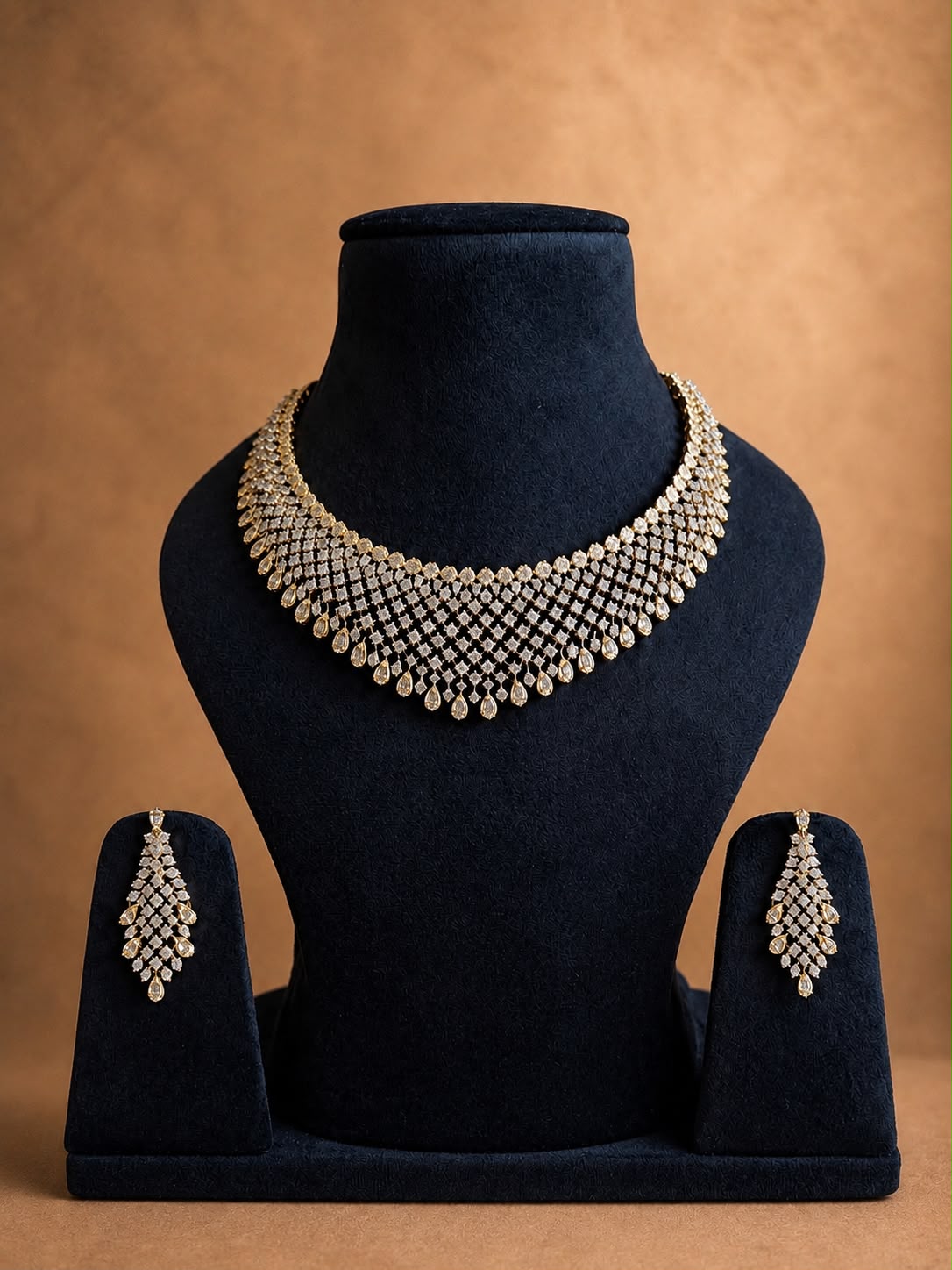 Diamond Veil Necklace Set
