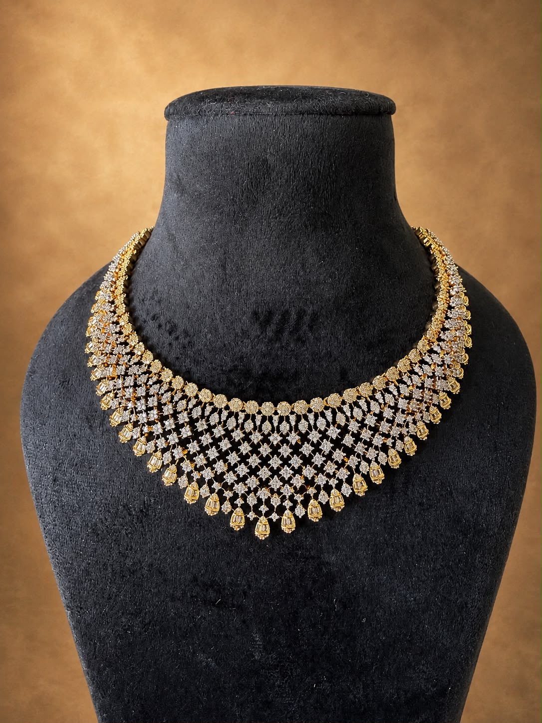 Diamond Veil Necklace Set