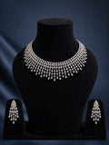 Diamond Drape Necklace Set