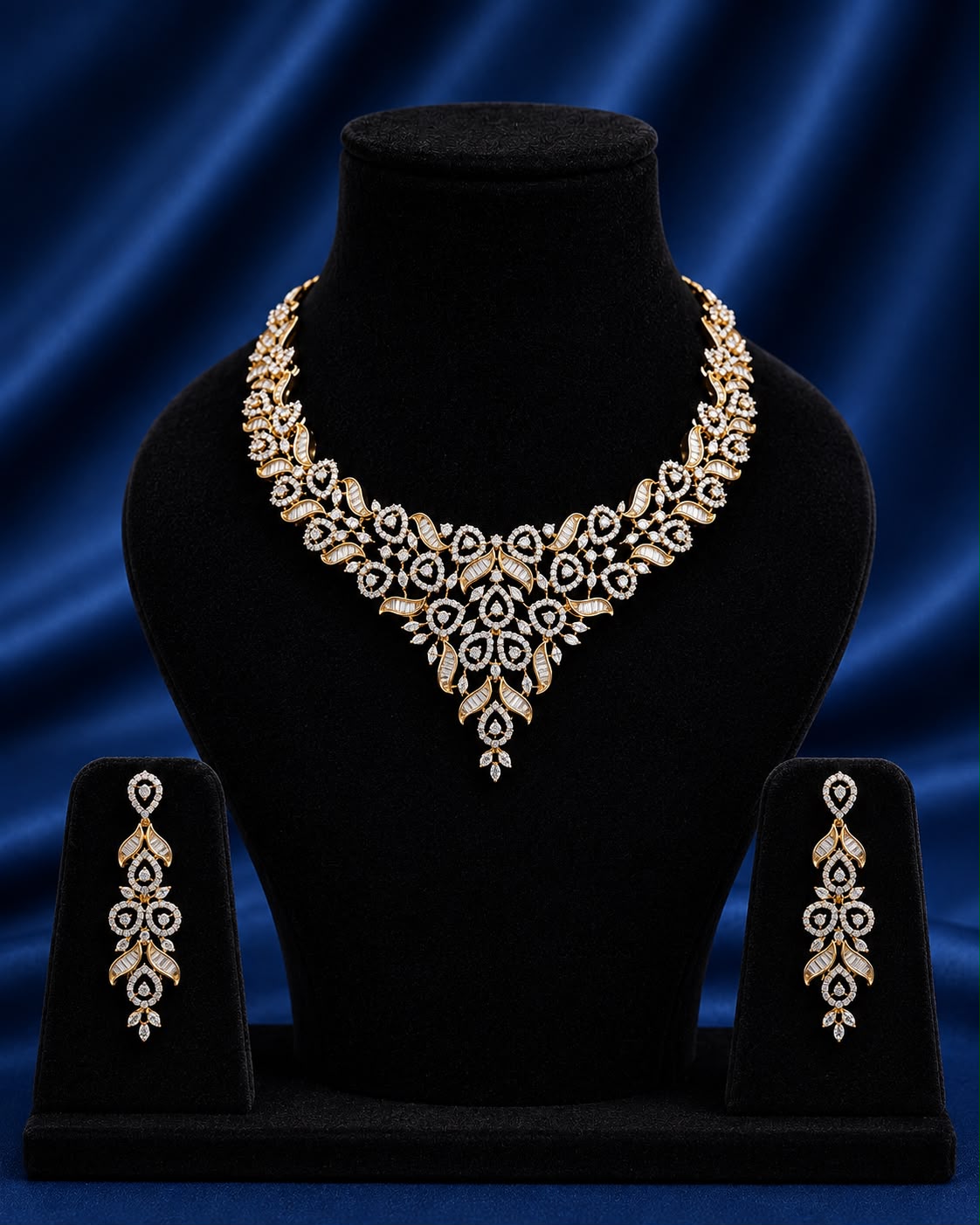 Royal Symphony Diamond Necklace Set