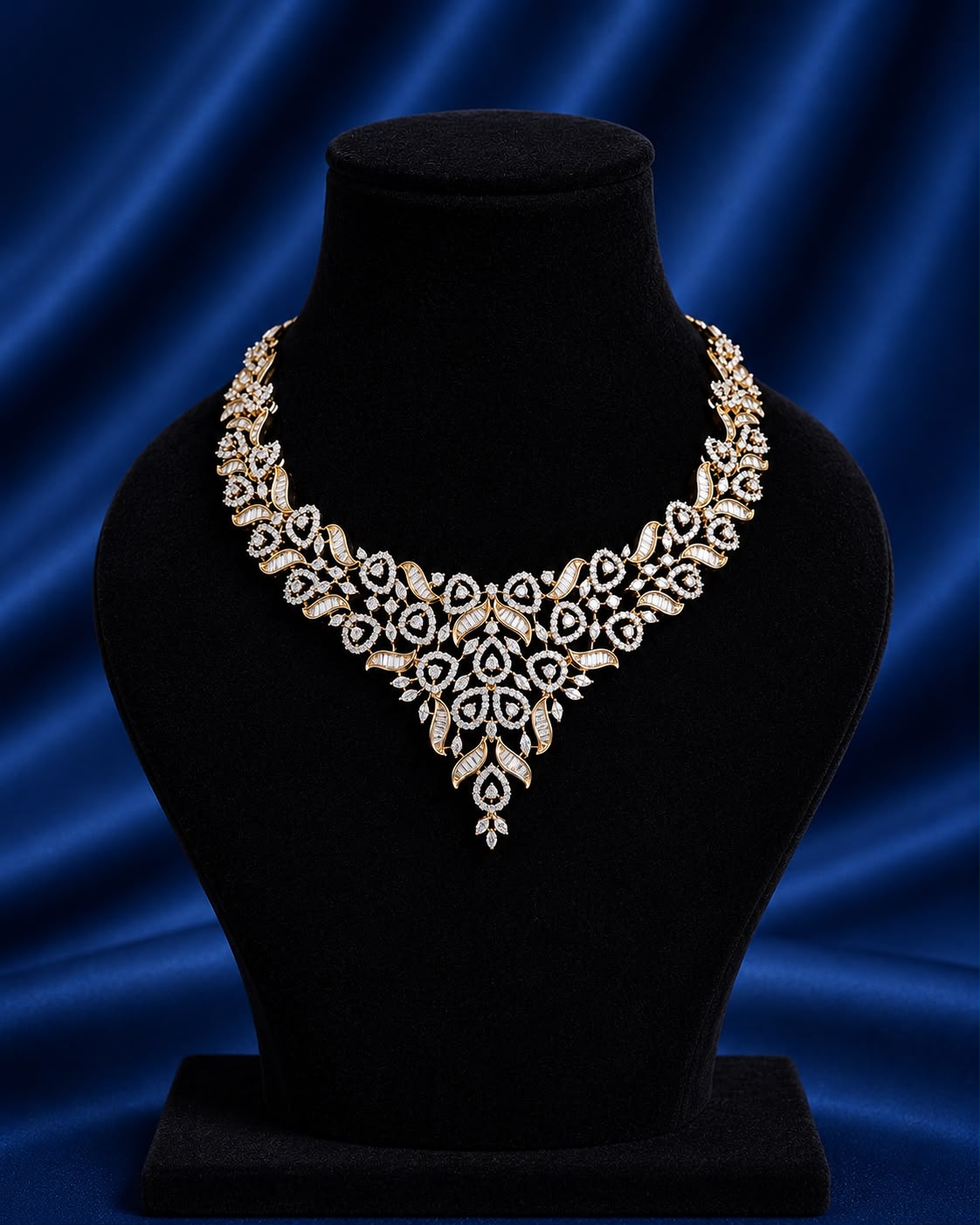 Royal Symphony Diamond Necklace Set