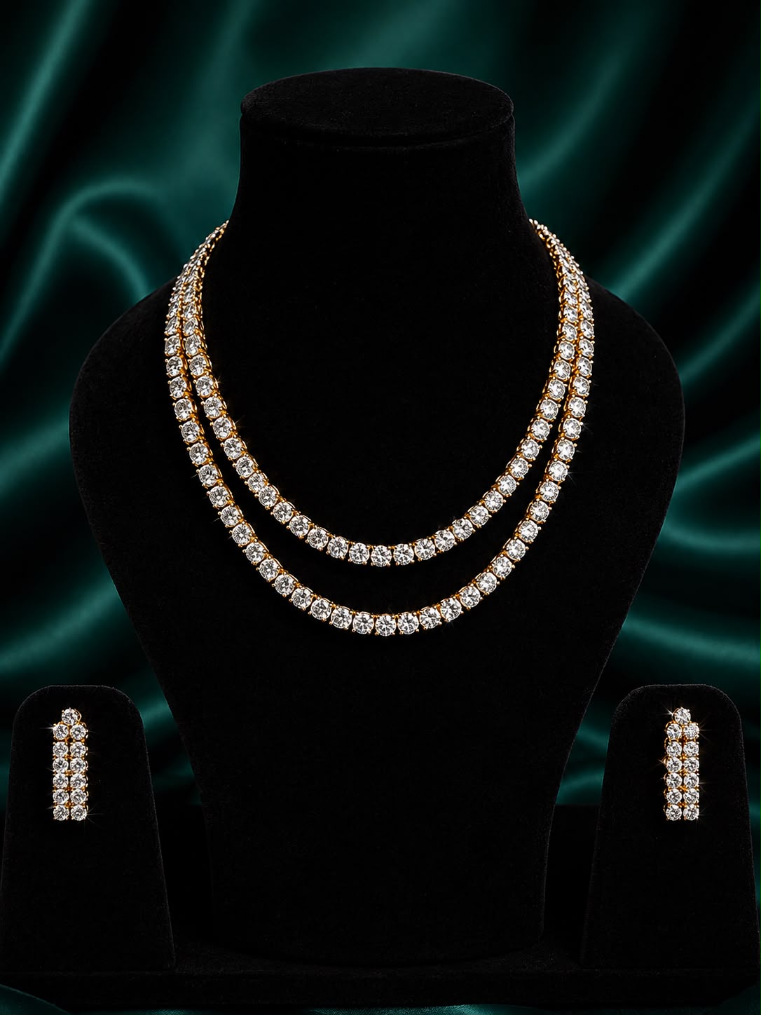 Golden Harmony Necklace Set