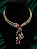 Ruby Royale Necklace Set