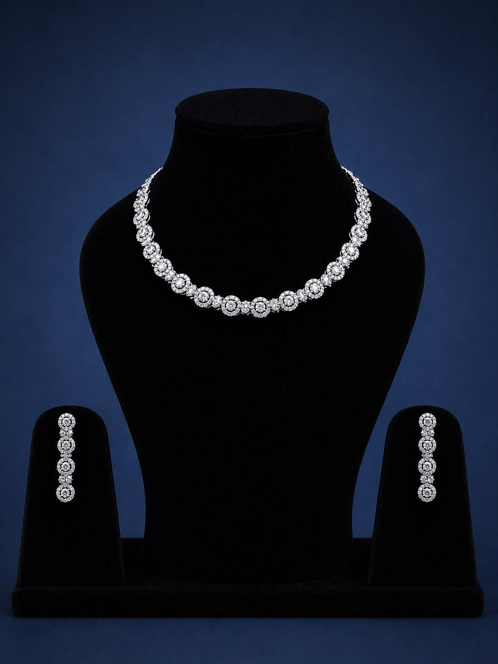 Diamond Aura Necklace Set