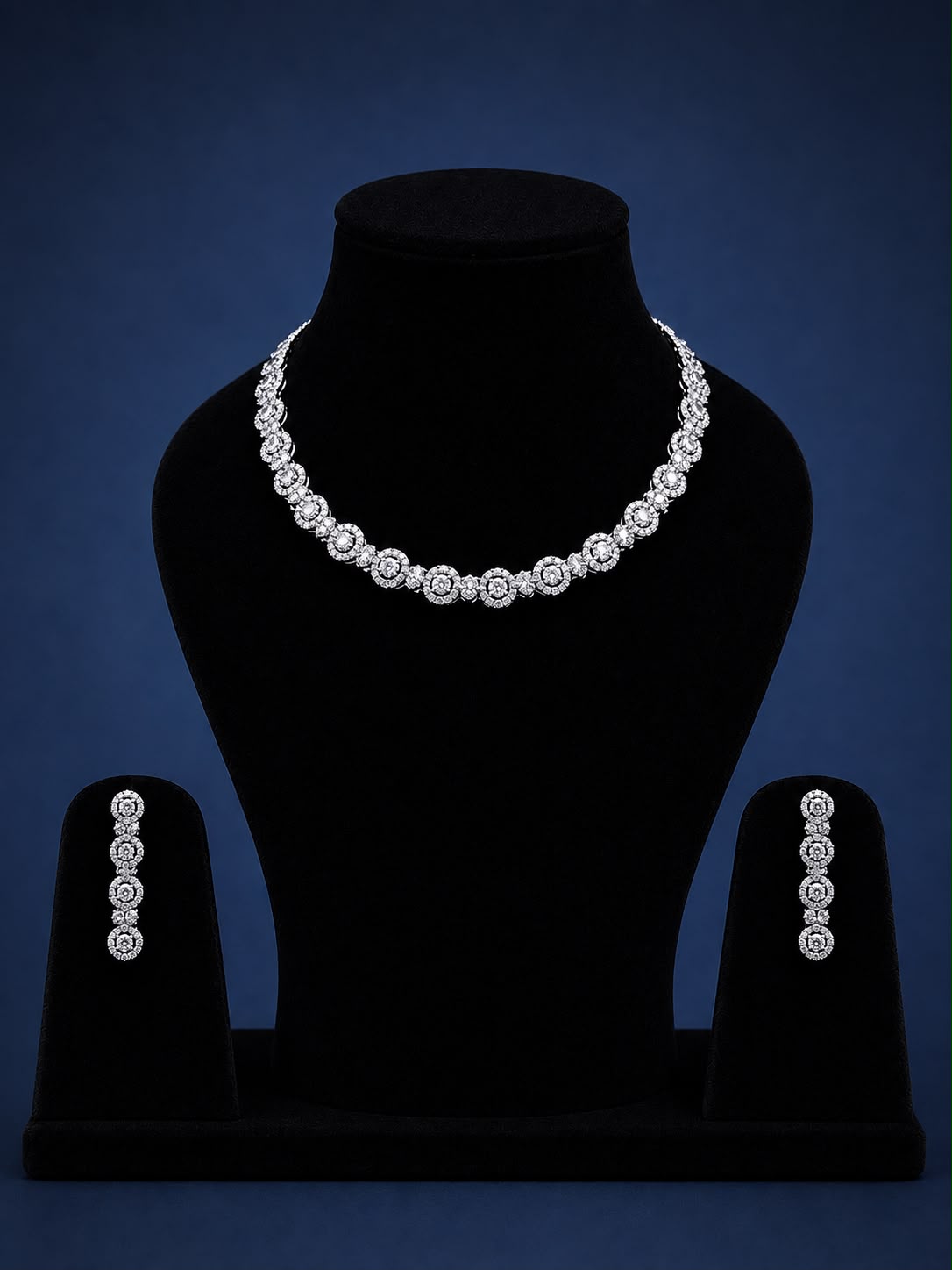 Diamond Aura Necklace Set