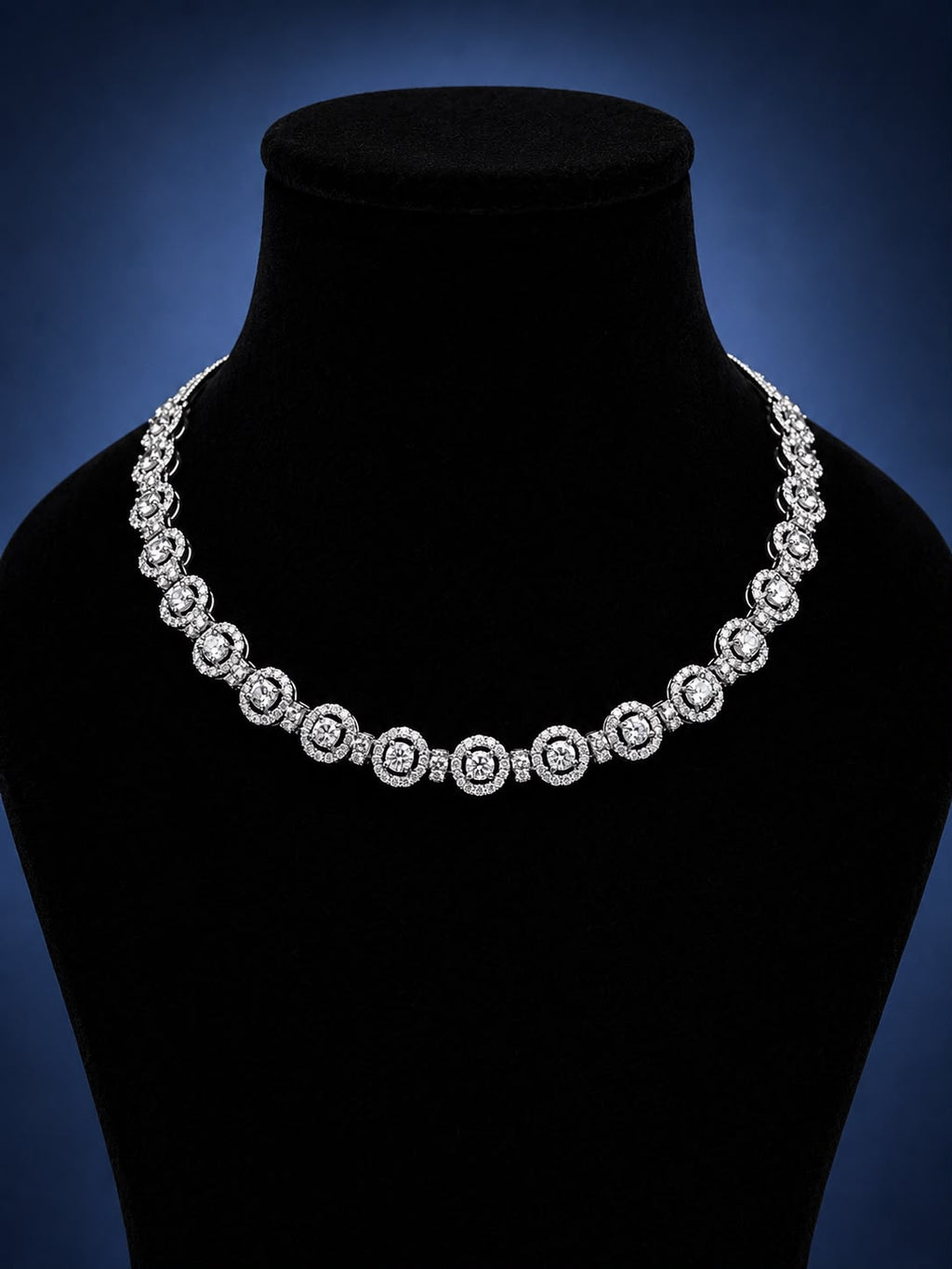 Diamond Aura Necklace Set