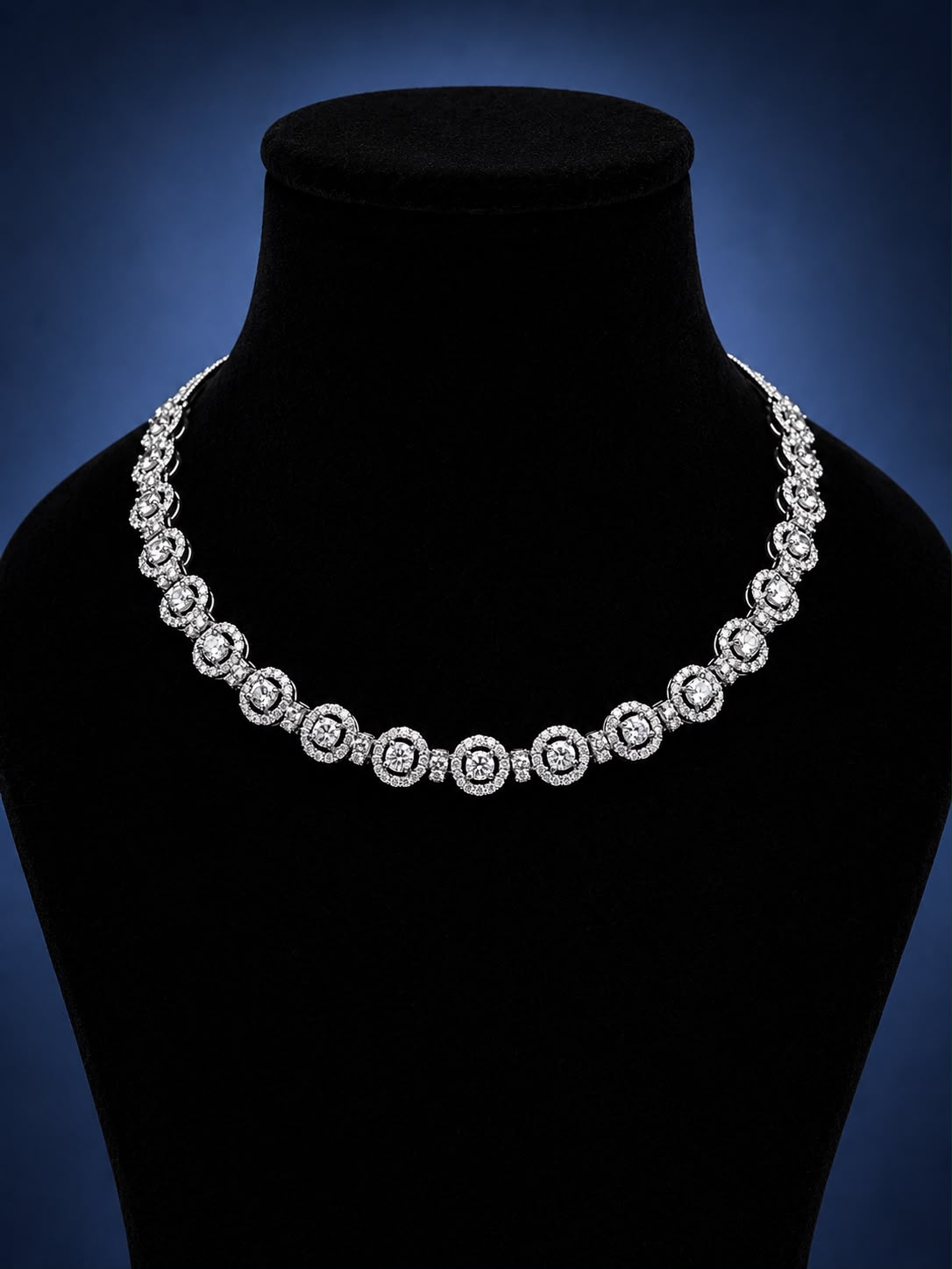 Diamond Aura Necklace Set