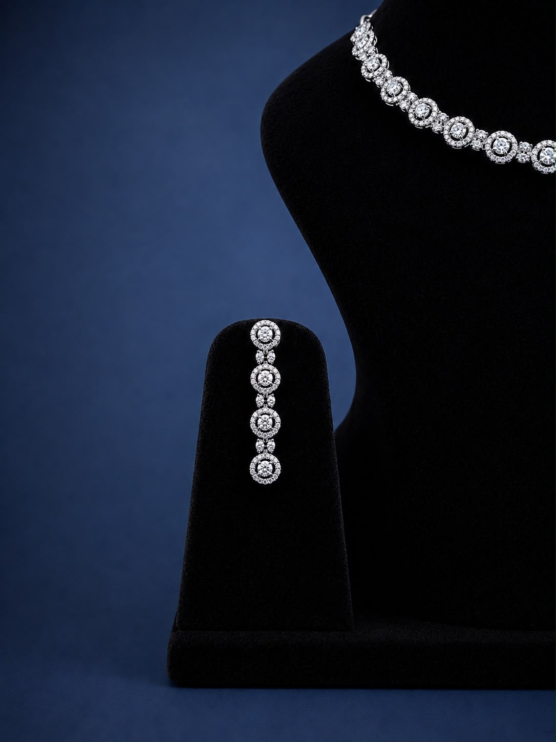 Diamond Aura Necklace Set