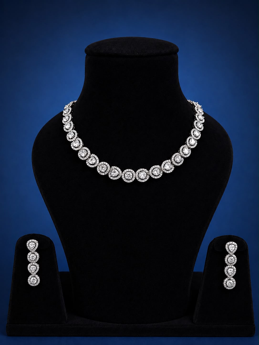 Moonlit Hearts Necklace Set