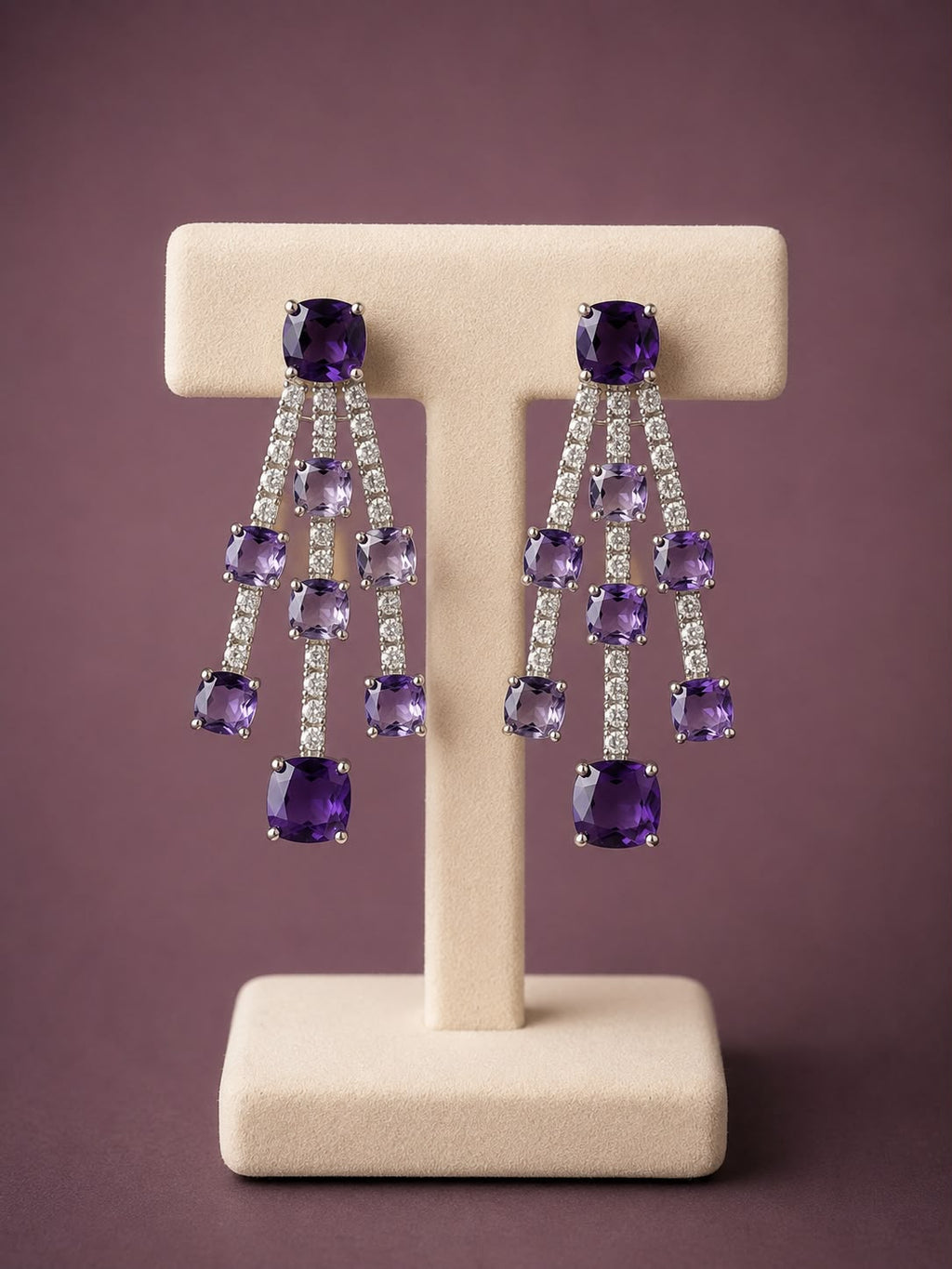 Amethyst Radiant Set