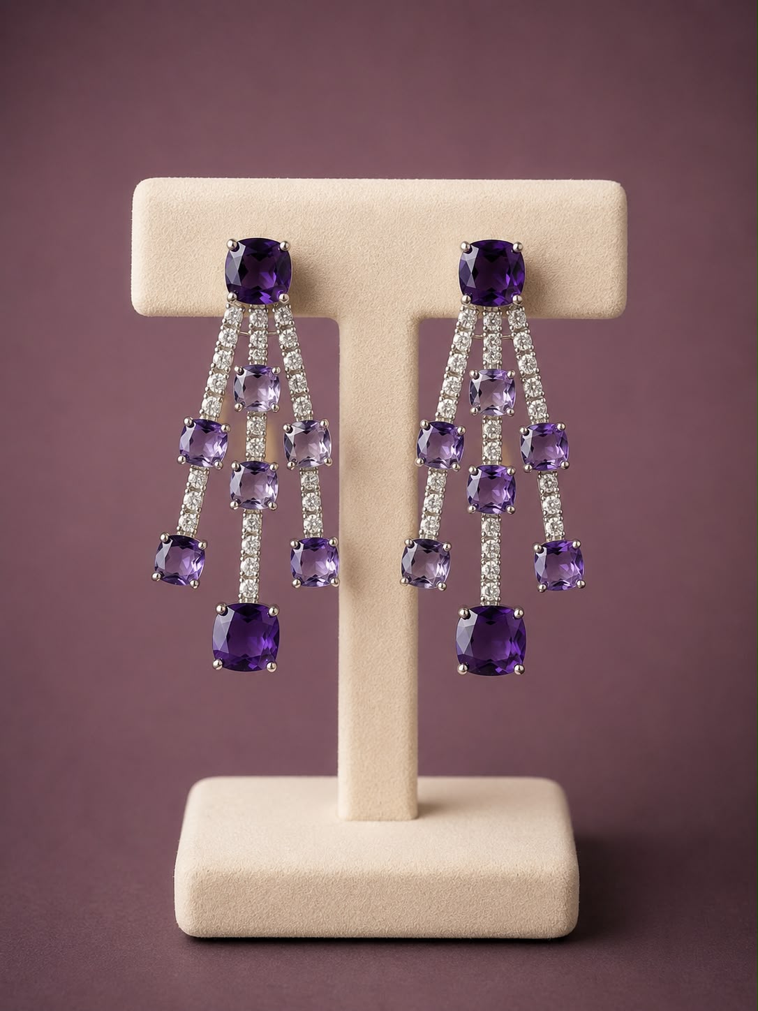 Amethyst Radiant Set