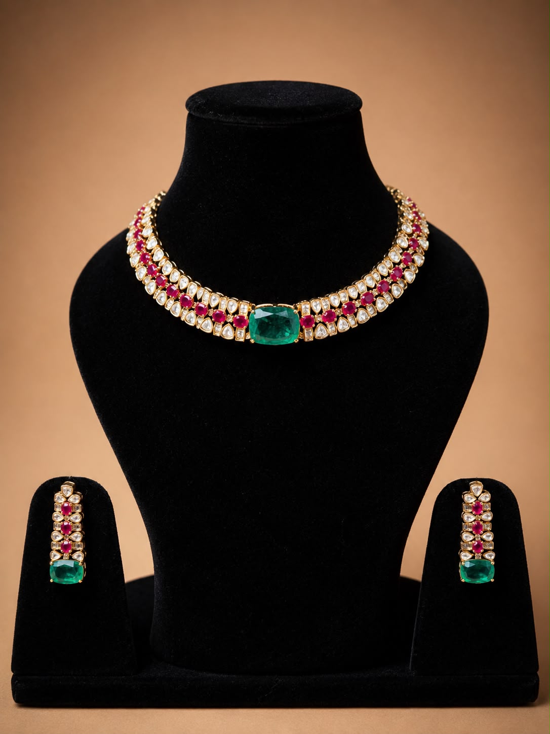 Royal Emerald Blush Set