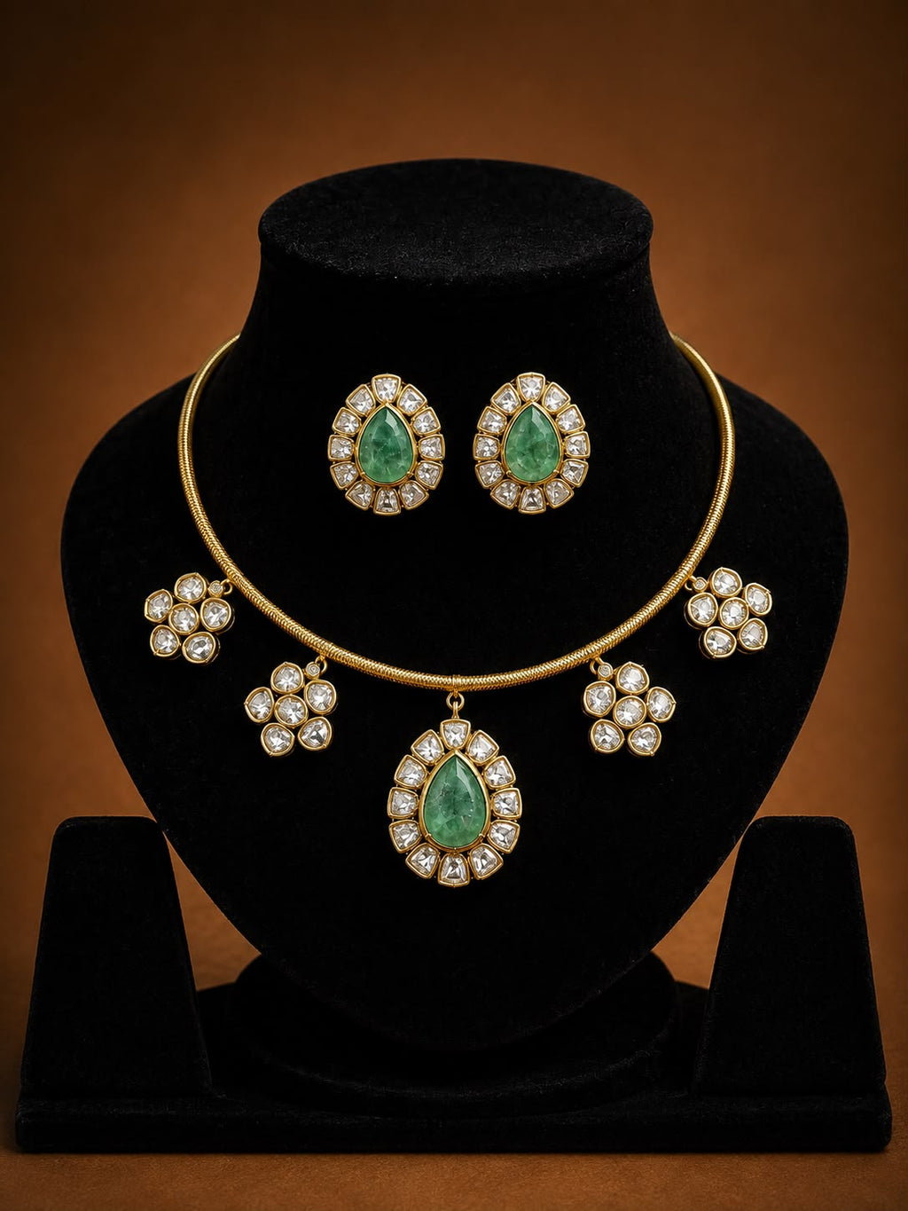 Celeste Bloom Mint Hasli Set