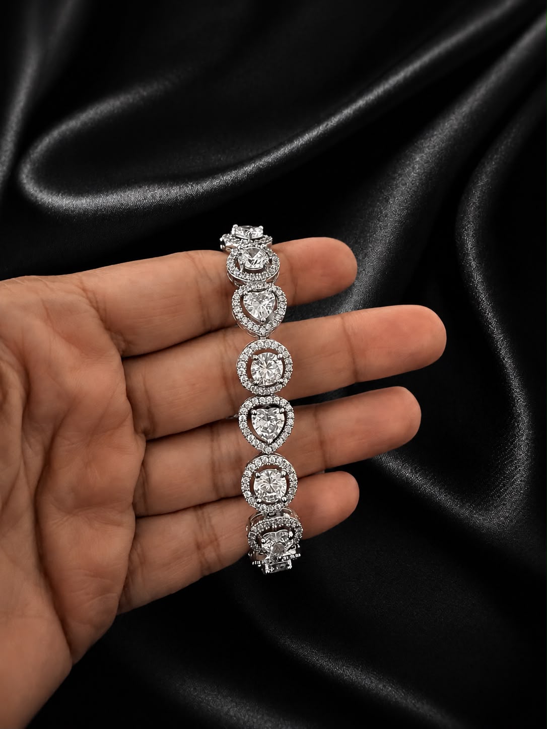 Heart and Soul Diamond Bracelet