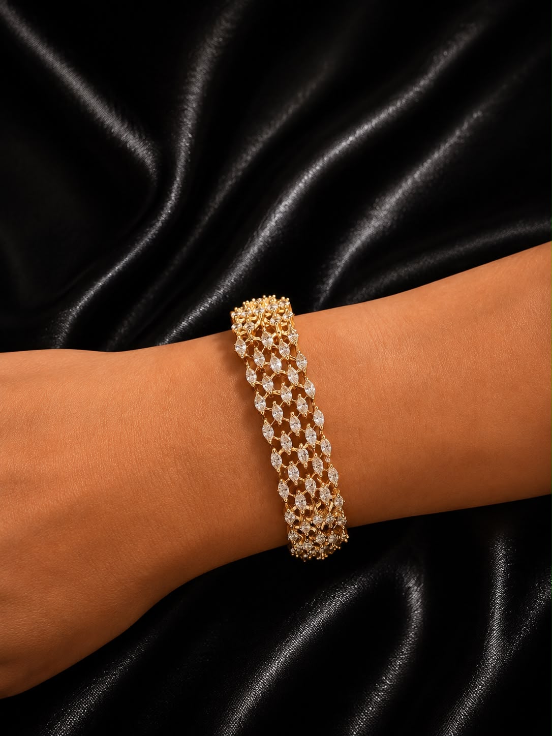 Celestial Weave Diamond Bracelet