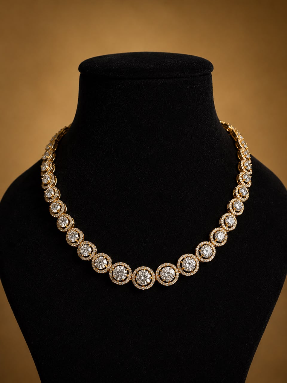 Golden Halo Grandeur Necklace Set