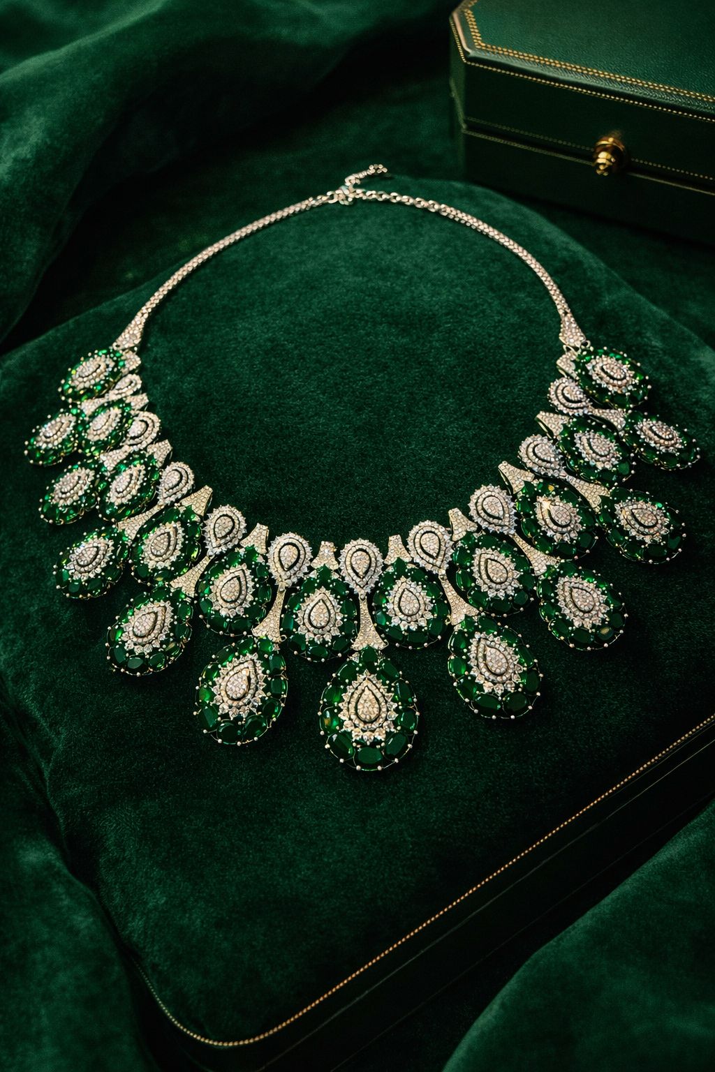 Geevani Emerald Maharani Set