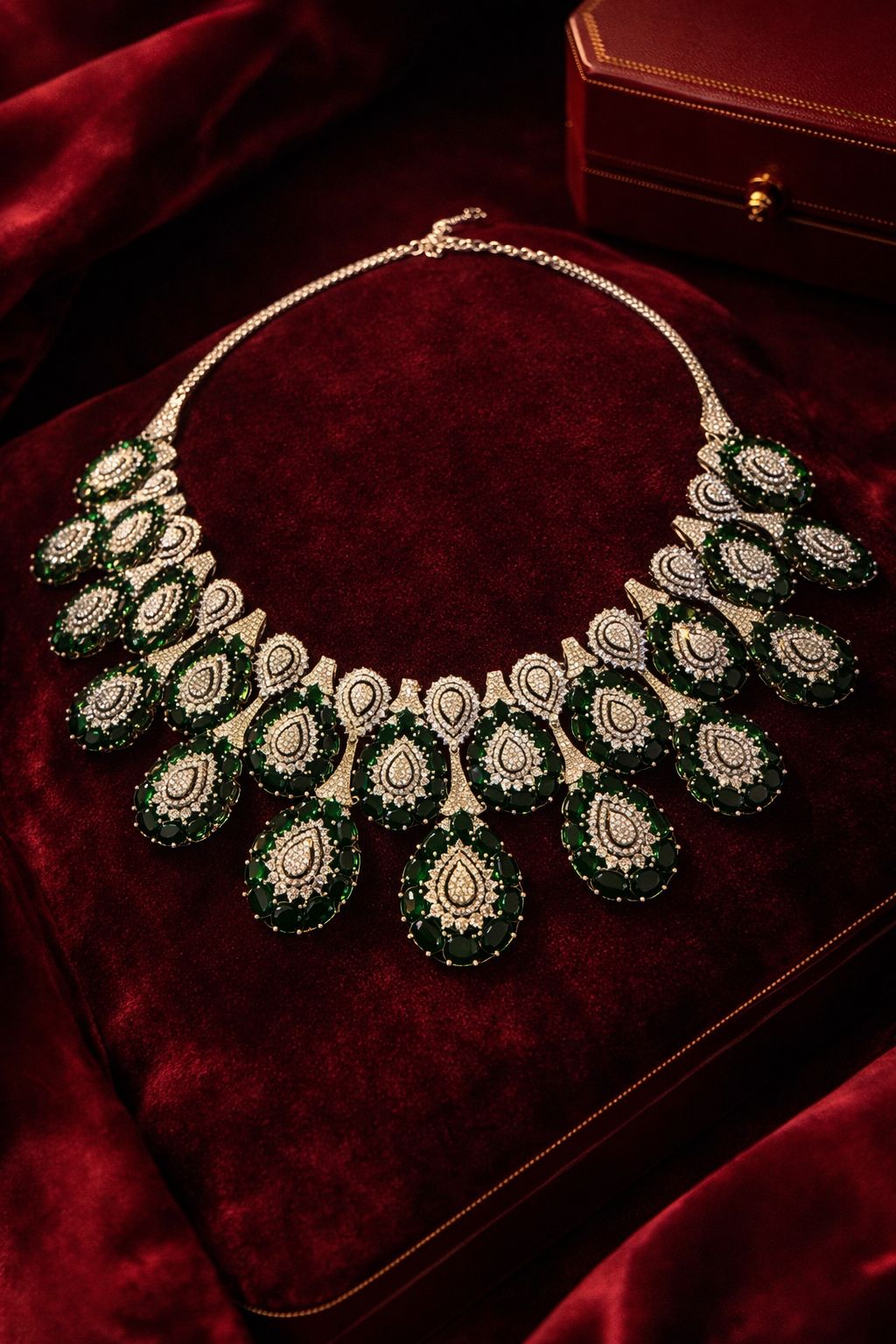 Geevani Emerald Maharani Set