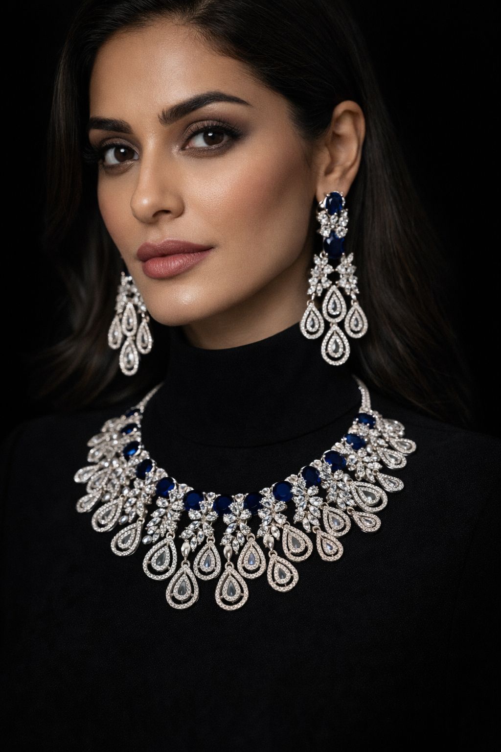 Geevani Sapphire Royale Necklace