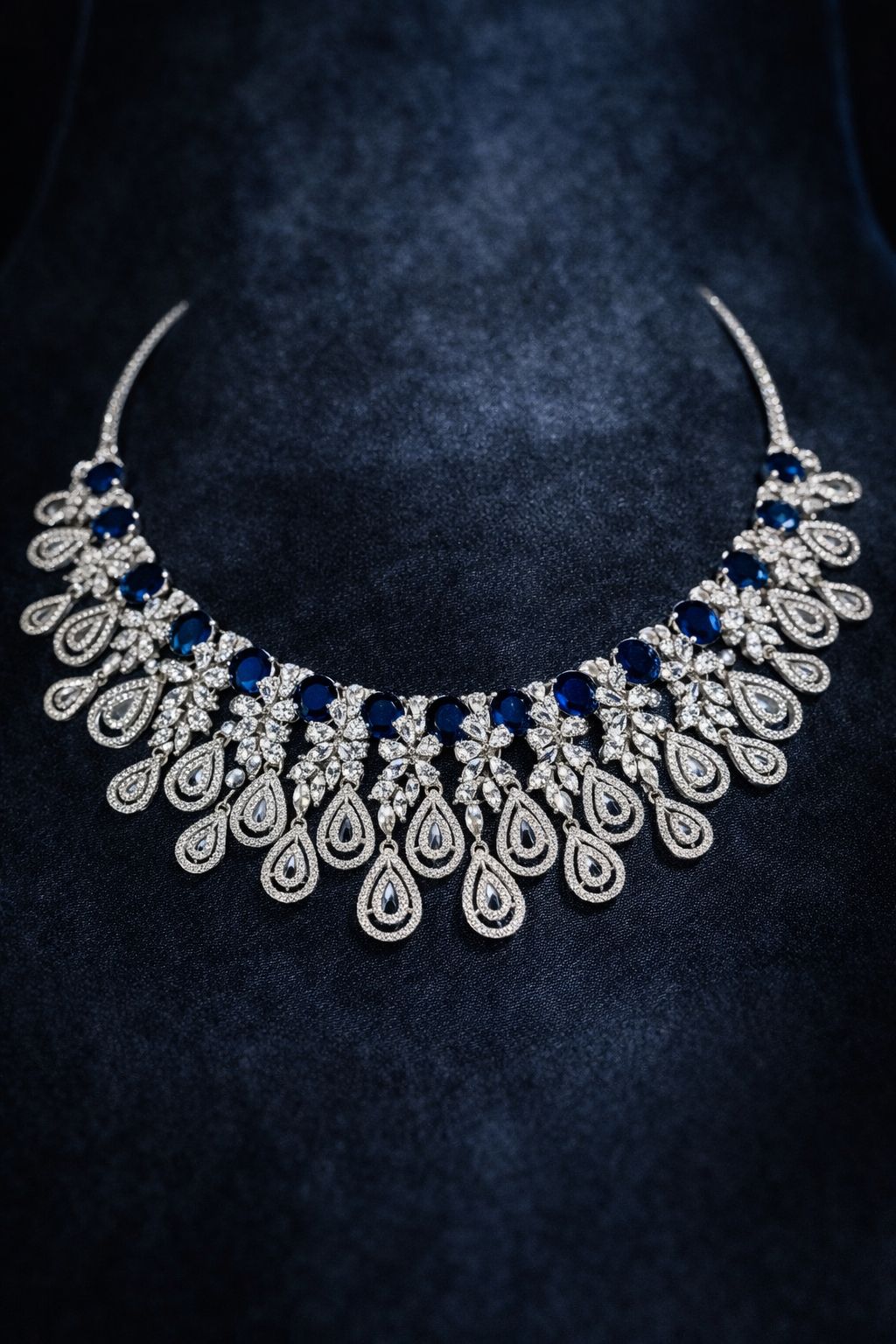 Geevani Sapphire Royale Necklace